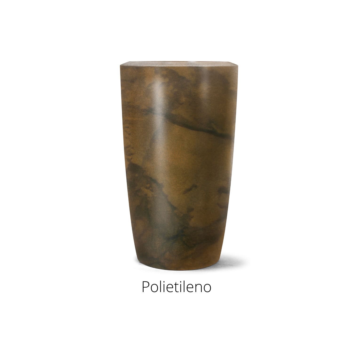 Vaso Polietileno Classic Cônico Nutriplan Cobre - 3