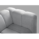 Ver imagem 6 de Poltrona Mona Decorativa Moderna Sala de Estar Recepção Bouclê Cinza