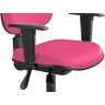 Cadeira de Escritório Executiva Premium Nr17 Rosa Pink Ergonômica com Inclinação - 1