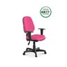 Cadeira de Escritório Executiva Premium Nr17 Rosa Pink Ergonômica com Inclinação - 4