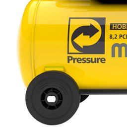 Motocompressor de Ar 8,2 Pés 2hp 50 Litros 220v Pressure - 3