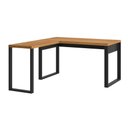 Ver imagem 3 de Mesa em "L" para Escritório 160x135cm Estilo Industrial Móvel na Caixa