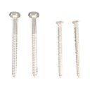 Ver imagem 5 de Kit Parafuso para Vaso Sanitário Lateral Aço Inox Blukit