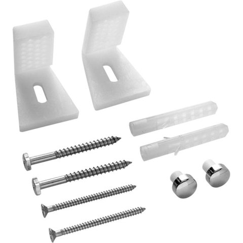 Kit Parafuso para Vaso Sanitário Lateral Aço Inox Blukit