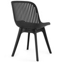 Ver imagem 5 de Cadeira de Jantar Estofada Marcela sem Braços - Preto