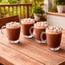 Ver imagem 3 de Canecas Copo Chocolate Xícara Chá Café Vidro 230ml Kit 10pçs