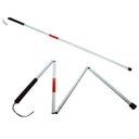 Ver imagem 1 de Bengala Bastão para Cegos Deficiente Visual Dobravel Boa