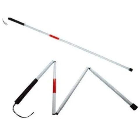 Bengala Bastão para Cegos Deficiente Visual Dobravel Boa