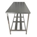 Ver imagem 3 de Mesa Aço Inox Profissional 190x70x90 cm Nortinox
