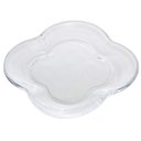 Ver imagem 6 de Kit 4 Xicaras P/ Café 80ml/ 4 Pratos Cristal e Manteigueira Butterfly