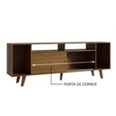 Ver imagem 5 de Rack para TV até 65 Polegadas Madesa Cancun com Pés Rustic Cor:Rustic
