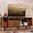 Ver imagem 1 de Rack para TV até 65 Polegadas Madesa Cancun com Pés Rustic Cor:Rustic