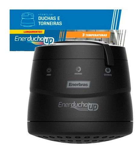 Chuveiro Ducha Enerbras Enerducha Up - Preto - 5500 W - 220v - 2