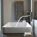 Ver imagem 5 de Cuba para Banheiro Kohler Vox de Sobrepor Retangular 57x41cm Branca 5373BR-0| 5373BR-0 Branco