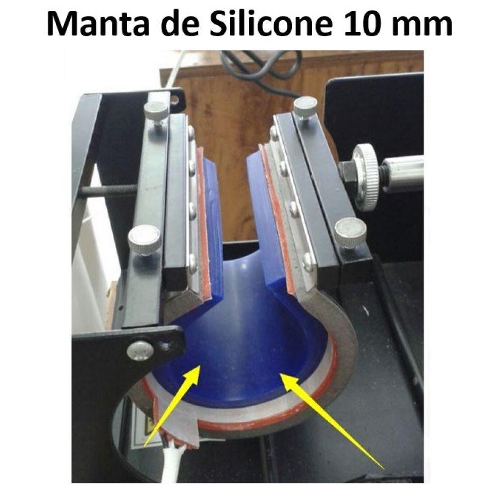 Manta de Silicone Prensa Canecas 25x10 10mm Lorben - 2