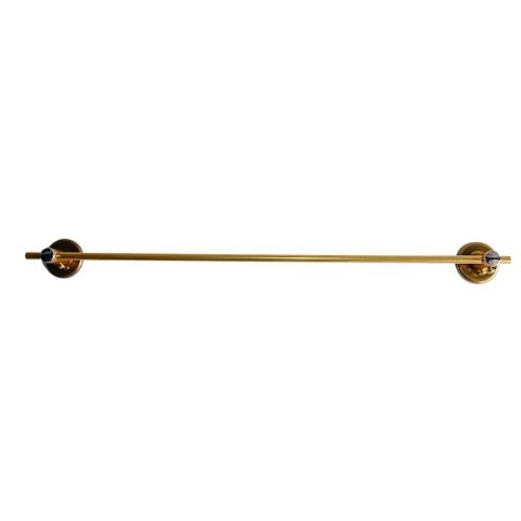 Porta Toalha de Banho Standard Alumínio Dourado