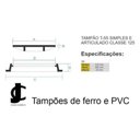 Ver imagem 3 de Tampa Tampão T55 Esgoto Sanitário Cisterna Caixa Inspeção