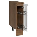 Ver imagem 2 de Balcão Porta-temperos 20 Cm 1 Porta Rustic/branco Vik Madesa