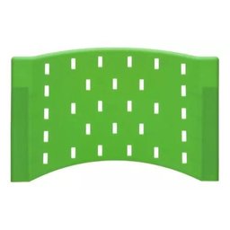 Assento Encosto Plastico Preto Cadeira Fixa - 3