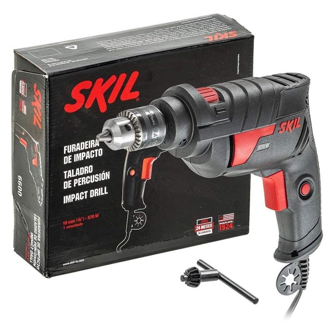 Furadeira de Impacto 127v Mandril 10mm 570w Skil - 2