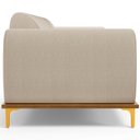 Ver imagem 6 de Sofá 03 Lugares Para Sala de Estar Kiev 230 cm D02 Linho Bege C-107 - Lyam Decor
