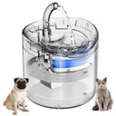 Ver imagem 1 de Bebedouro Fonte de Agua Cao Gato Cachorro Pet Reservatorio 2 Litros Animal de Estimaçao Usb Nivel de