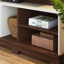Ver imagem 6 de Estante para TV e Home Theater até 75 Polegadas 182CMX187CM 2 Portas Jurerê
