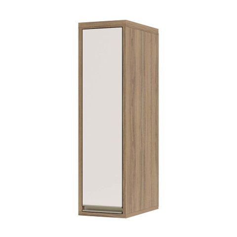 Armário Aéreo 20 Cm 1 Porta de Abrir 1 Prateleira Mel Luciane Móveis