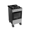 Ver imagem 1 de Fogão a Gás Verita Gourmet 4 Bocas Mesa de Vidro Forno 52 Litros Clarice