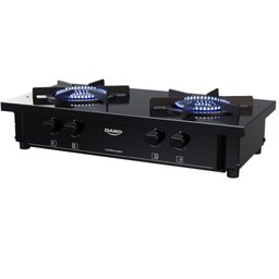 Fogão Industrial 2 Bocas Preto com Tripla Chama e Pés Removíveis Dako Couraçado - 6