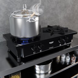 Fogão Industrial 2 Bocas Preto com Tripla Chama e Pés Removíveis Dako Couraçado - 7