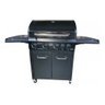 Churrasqueira Premium Black A Gás 5 Queimadores + Kit Espeto - 1