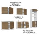 Ver imagem 5 de Armário de Cozinha Completa 310cm Branco/Rustic Stella Madesa 01