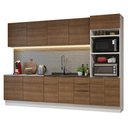 Ver imagem 3 de Armário de Cozinha Completa 310cm Branco/Rustic Stella Madesa 01