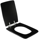 Ver imagem 2 de Assento Sanitário Vila Rica (Etna Antigo) Preto para vaso Icasa