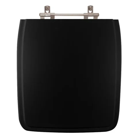 Assento Sanitário Vila Rica (Etna Antigo) Preto para vaso Icasa