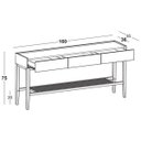 Ver imagem 4 de Conjunto Aparador, Mesa Lateral e Mesa de Centro Duo 