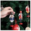 Ver imagem 3 de Enfeite Para Árvore Natal Soldado Quebra Nozes 12cm 6 Peças