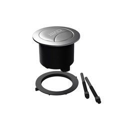 Botão acionador superior duplo p/ caixa acoplada Civitt - 1
