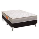 Ver imagem 1 de Cama Box Casal: Colchão Molas Ensacadas Orthoflex MasterPocket Orvieto Unic Face + Base CRC Suede Bl