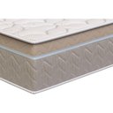 Ver imagem 5 de Cama Box Casal: Colchão Molas Ensacadas Orthoflex MasterPocket Orvieto Unic Face + Base CRC Suede Bl