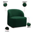 Ver imagem 3 de Poltrona Decorativa Orgânica para Sala Diully Bouclê Verde E03 - D’Rossi