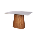 Ver imagem 1 de Mesa de Jantar Retangular Maya 120 Cm Base Mdf Laminado Off White