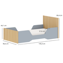 Ver imagem 4 de Cama Infantil 2 em 1 Linha Kids Quater