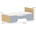 Ver imagem 5 de Cama Infantil 2 em 1 Linha Kids  Quater