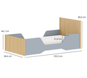 Ver imagem 4 de Cama Infantil 2 em 1 Linha Kids  Quater