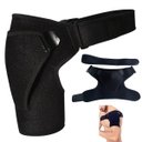 Ver imagem 1 de Ombreira Ortopedica Compressao Ajustavel Protetor Ombro Almofadada Fisioterapia Tensao Muscular Aliv