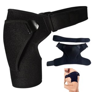 Ombreira Ortopedica Compressao Ajustavel Protetor Ombro Almofadada Fisioterapia Tensao Muscular Aliv