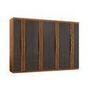 Ver imagem 2 de Guarda Roupa Casal Dunas com 8 Portas e 4 Gavetas Moderna