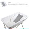 Banheira de Bebê Banho Suporte Dobrável Redutor Assento Recém Nascido Criança até 20kg Saboneteira T - 3